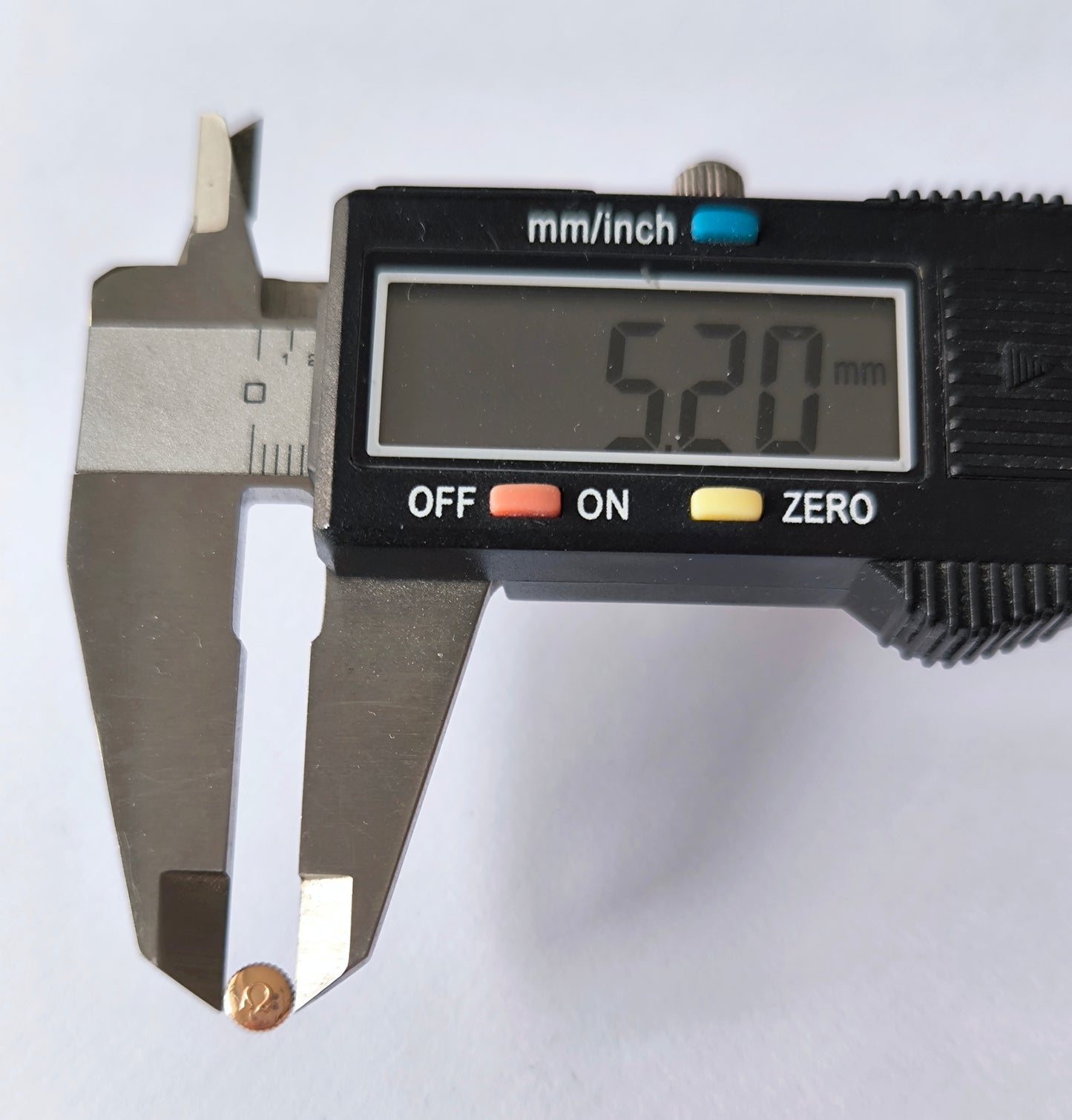 Omega Gold Plated Crown 5.20mm - Thread 1.20mm