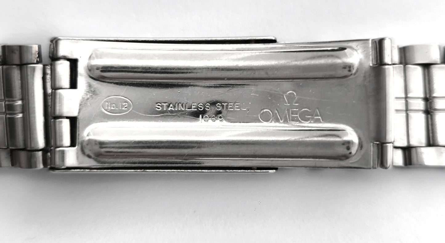 Omega Steelinox Bracelet 1069 No.12 - Vintage - No Endlinks
