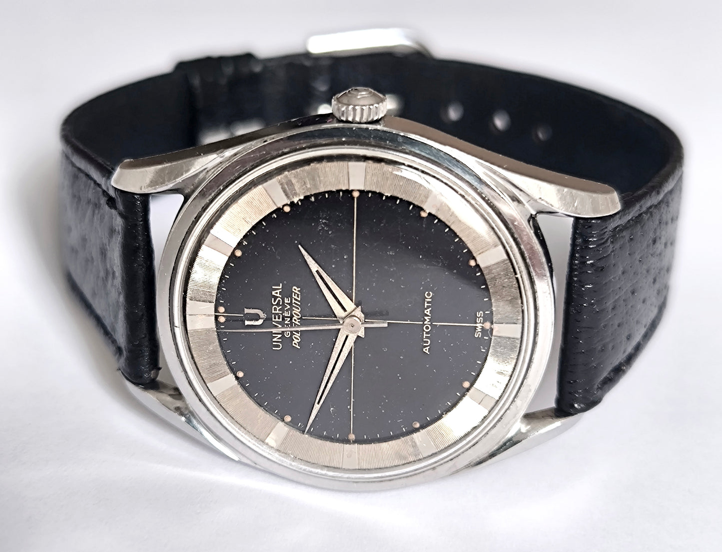 UNIVERSAL GENEVE POLEROUTER AUTOMATIC REF 20368-1 Cal. 218-9