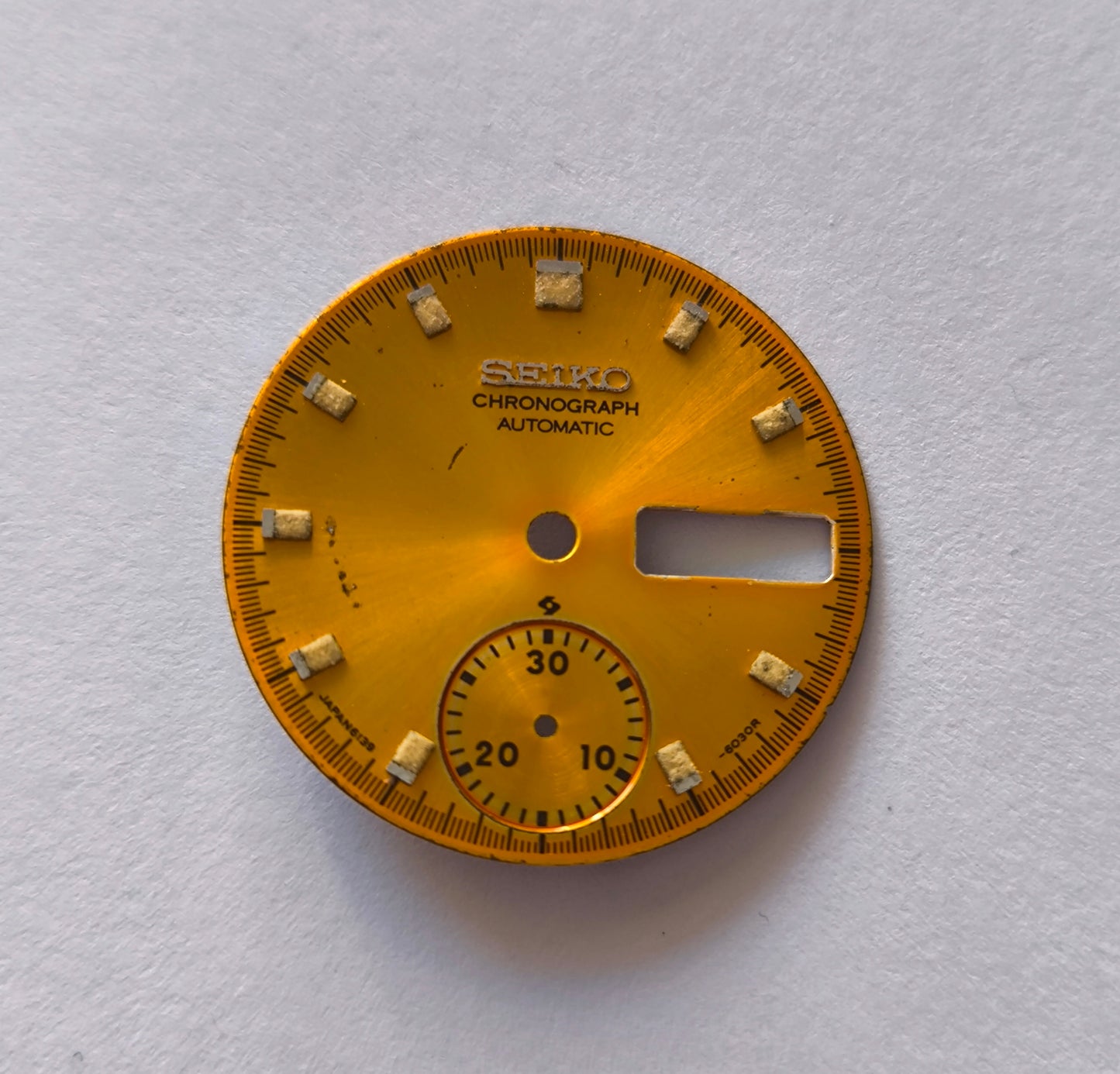 Seiko 6139 Pogue Orange Dial 27,45mm - Vintage 1970s