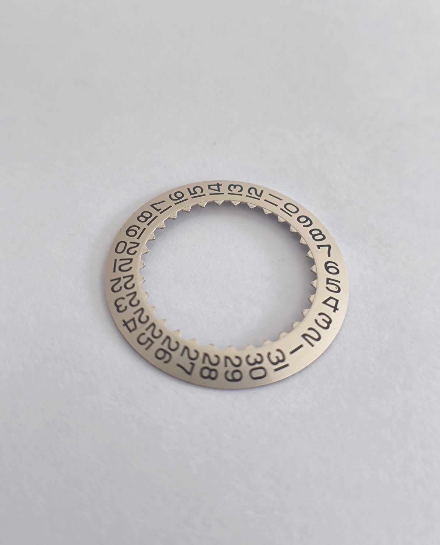 Certina 25.651-2557/1, Date disc,Off White Color, bewelled, date at 3