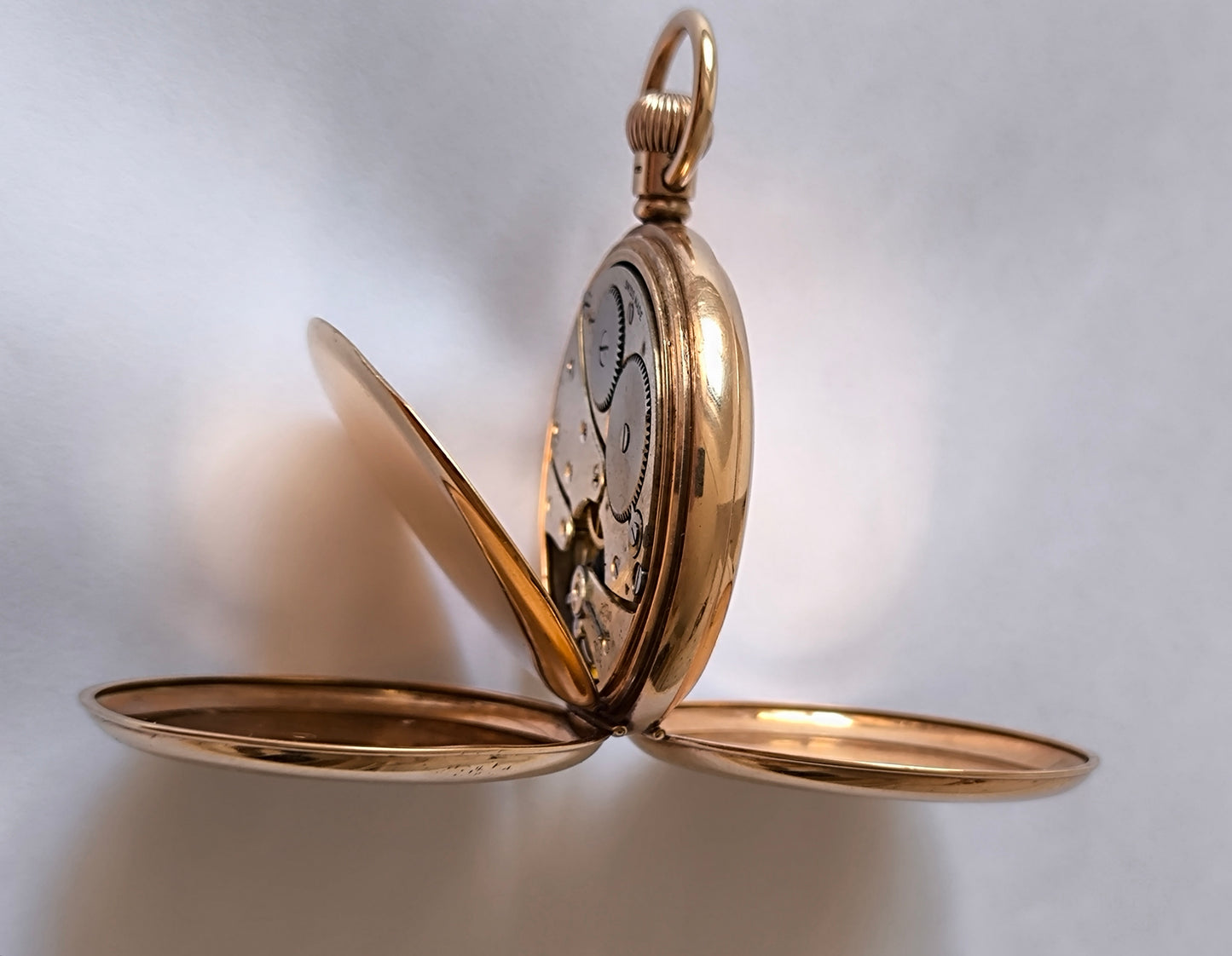 VINTAGE POCKET WATCH SOLID GOLD 9K