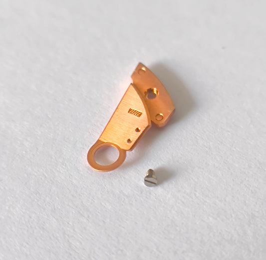 Omega balance cock 563-1030 with screw caliber 563 564 565 vintage part close-up