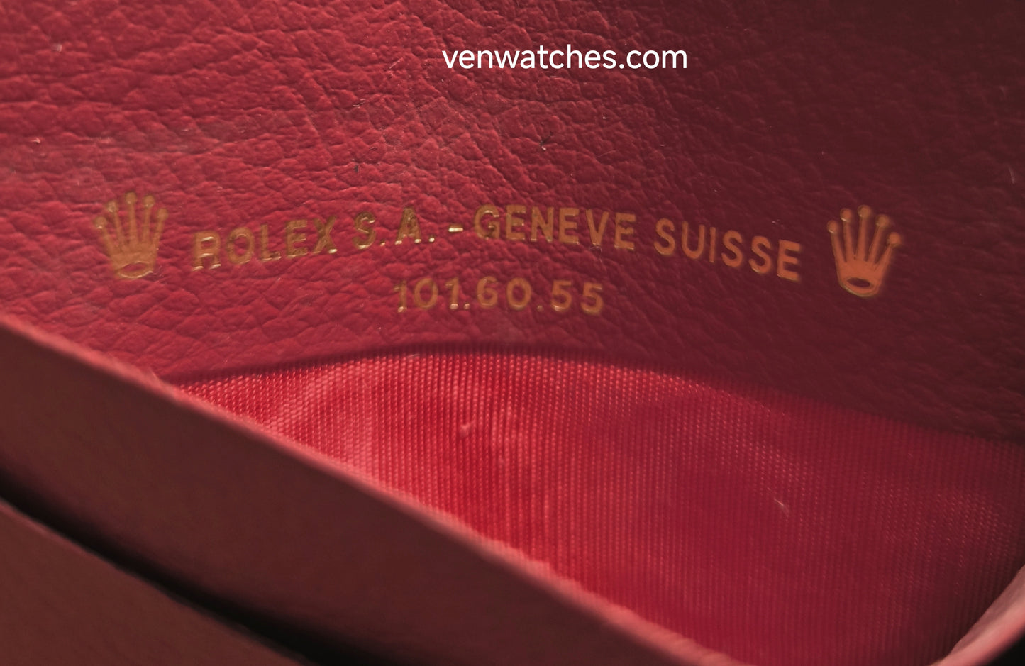 ROLEX  WARRANTY HOLDER REF 101.60.55