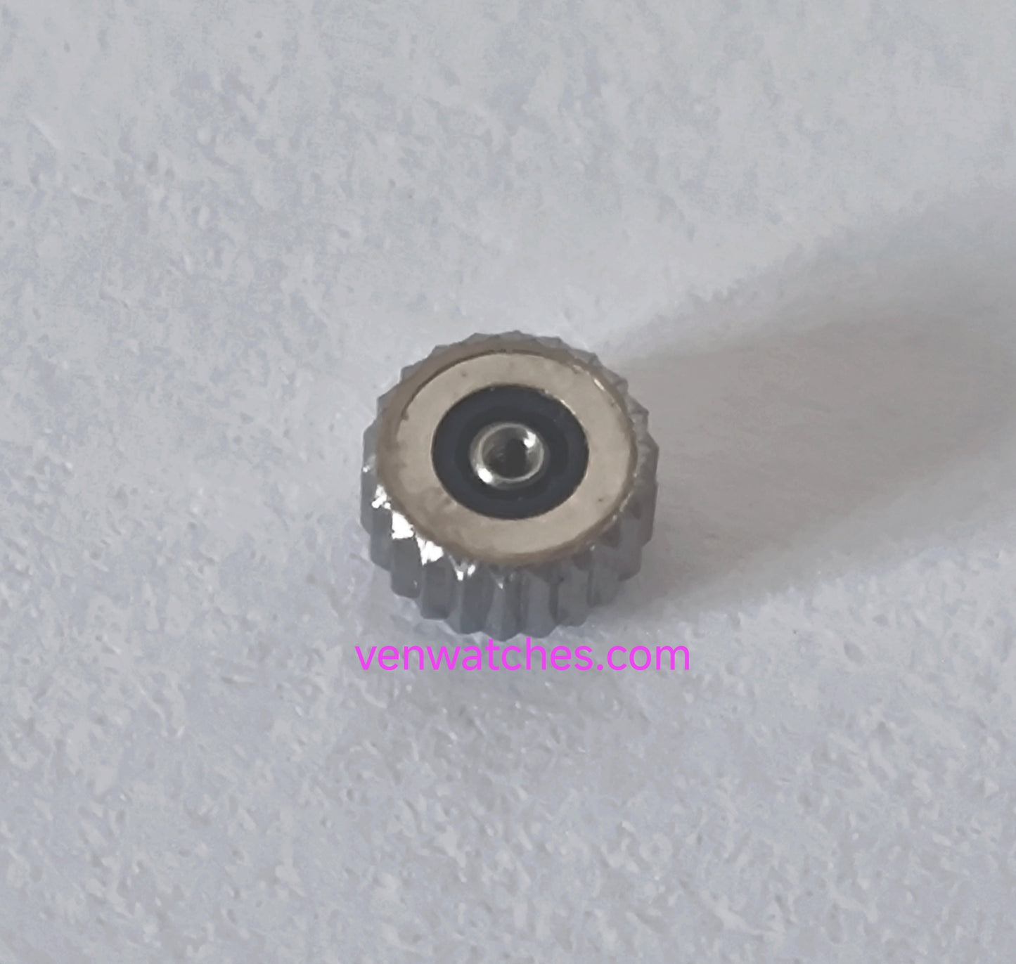 LONGINES Original Crown 5.00mm Silver Color - Tube 2.00mm Stem 0.90mm Swiss Watch Crown