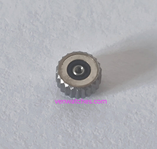 LONGINES Original Crown 5.00mm Silver Color - Tube 2.00mm Stem 0.90mm Swiss Watch Crown