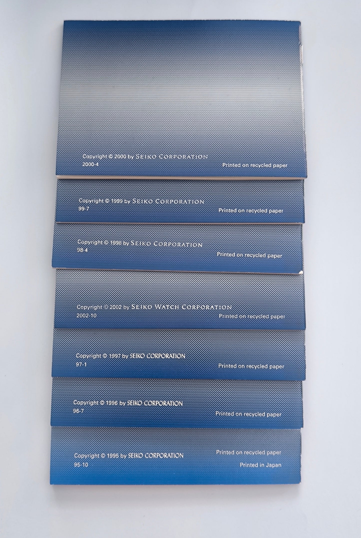 Genuine Seiko Warranty Card & Worldwide Guarantee Booklet
