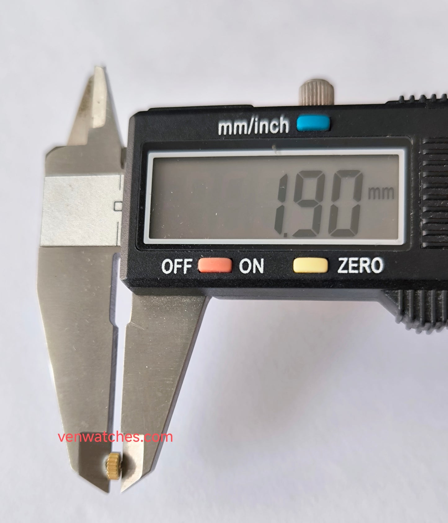 OMEGA Original Crown 4.60mm Gold Plated - Tube 2.00mm Stem 1.00mm