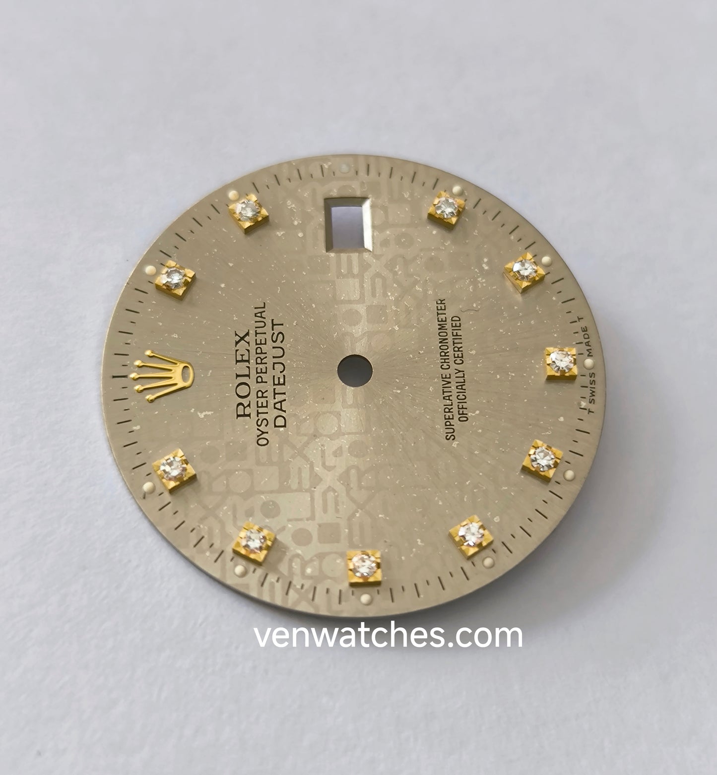 ROLEX Datejust Grey Diamond Dial 27.80mm - Cal. 3035/3135 Ref. 16000/16030/16014/16200/16220/16234