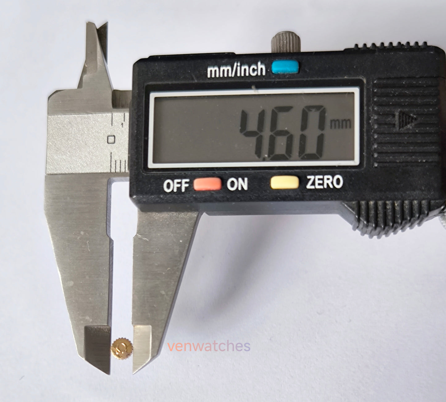 Omega Gold Plated Crown 4.60mm - Thread 1.20mm