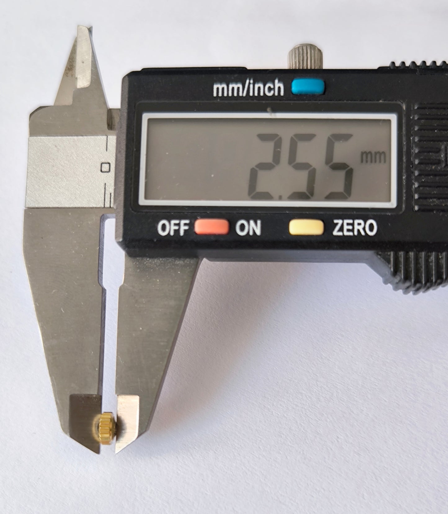 OMEGA Original Crown 5.50mm Gold Plated - Tube 2.50mm Stem 1.20mm