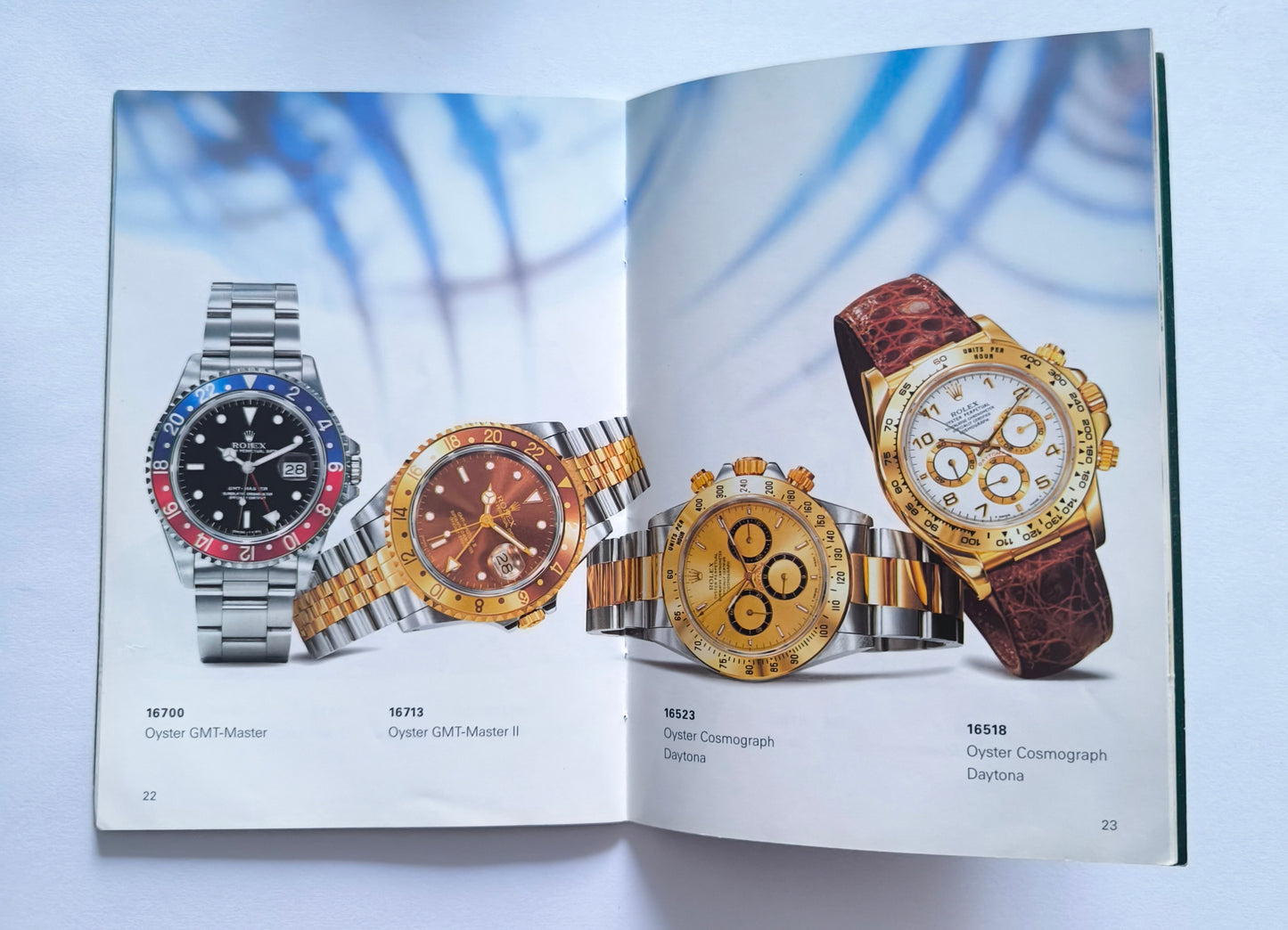 VINTAGE ROLEX OYSTER WATCH CATALOG/BOOKLET 1997