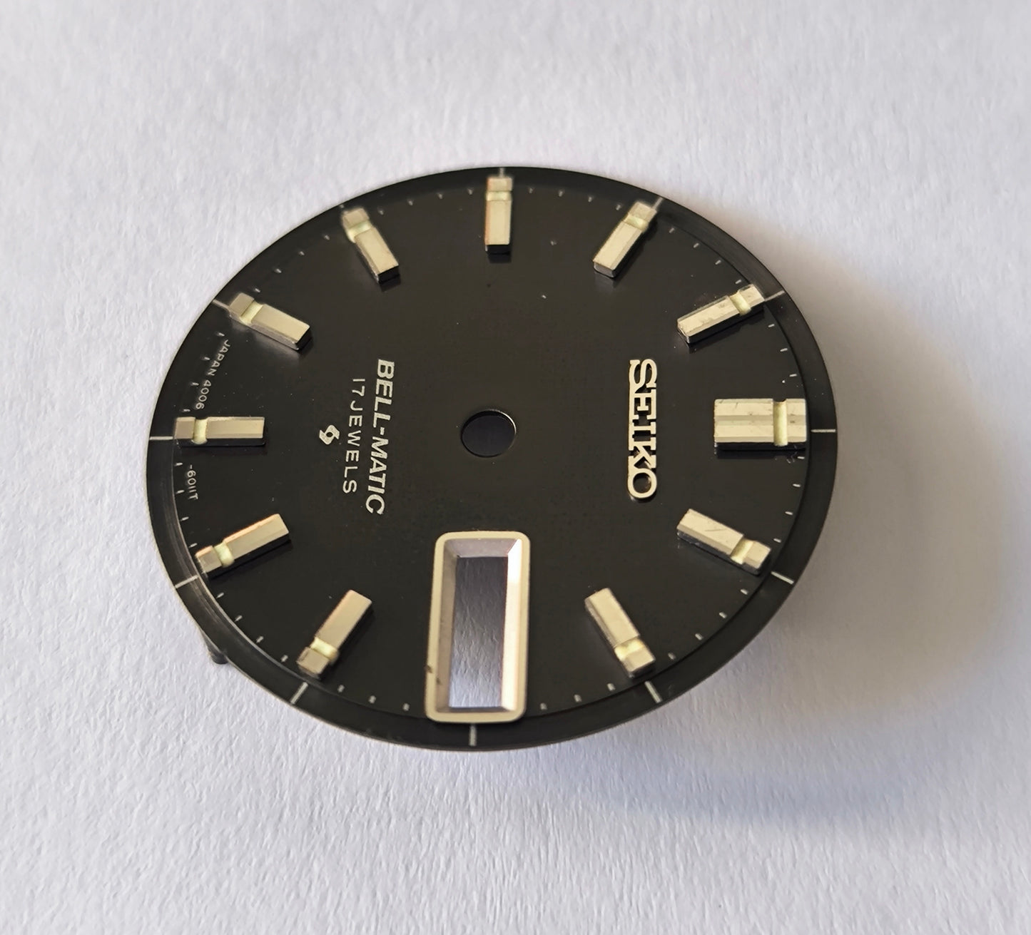 Seiko 4006-6011 Bell Matic Dial Black/Dark Gray