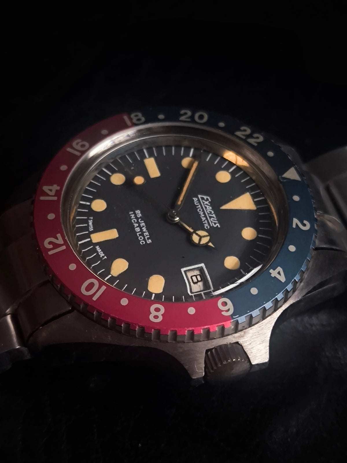 Vintage Exactus Automatic Watch – ETA 2783 – Swiss Made