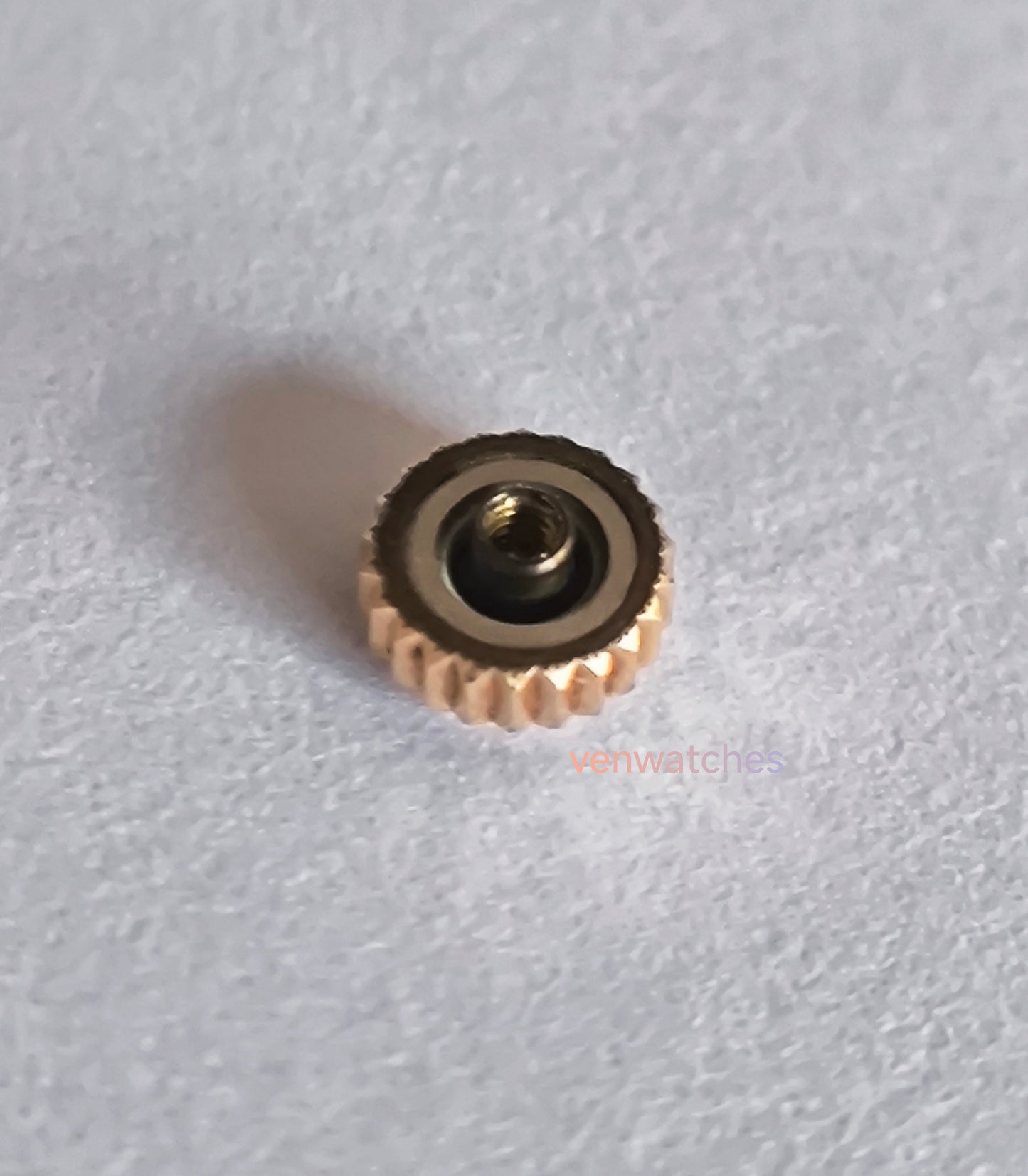 Omega Gold Plated Crown 4.60mm - Thread 1.20mm