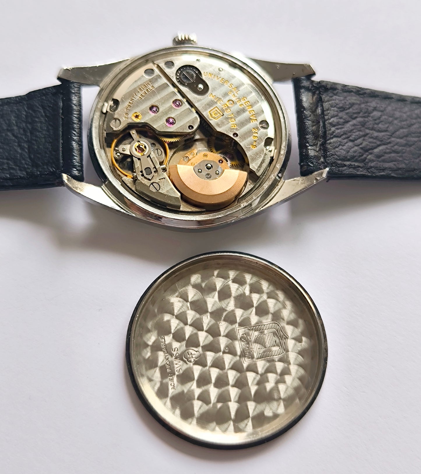 UNIVERSAL GENEVE POLEROUTER AUTOMATIC REF 20368-1 Cal. 218-9