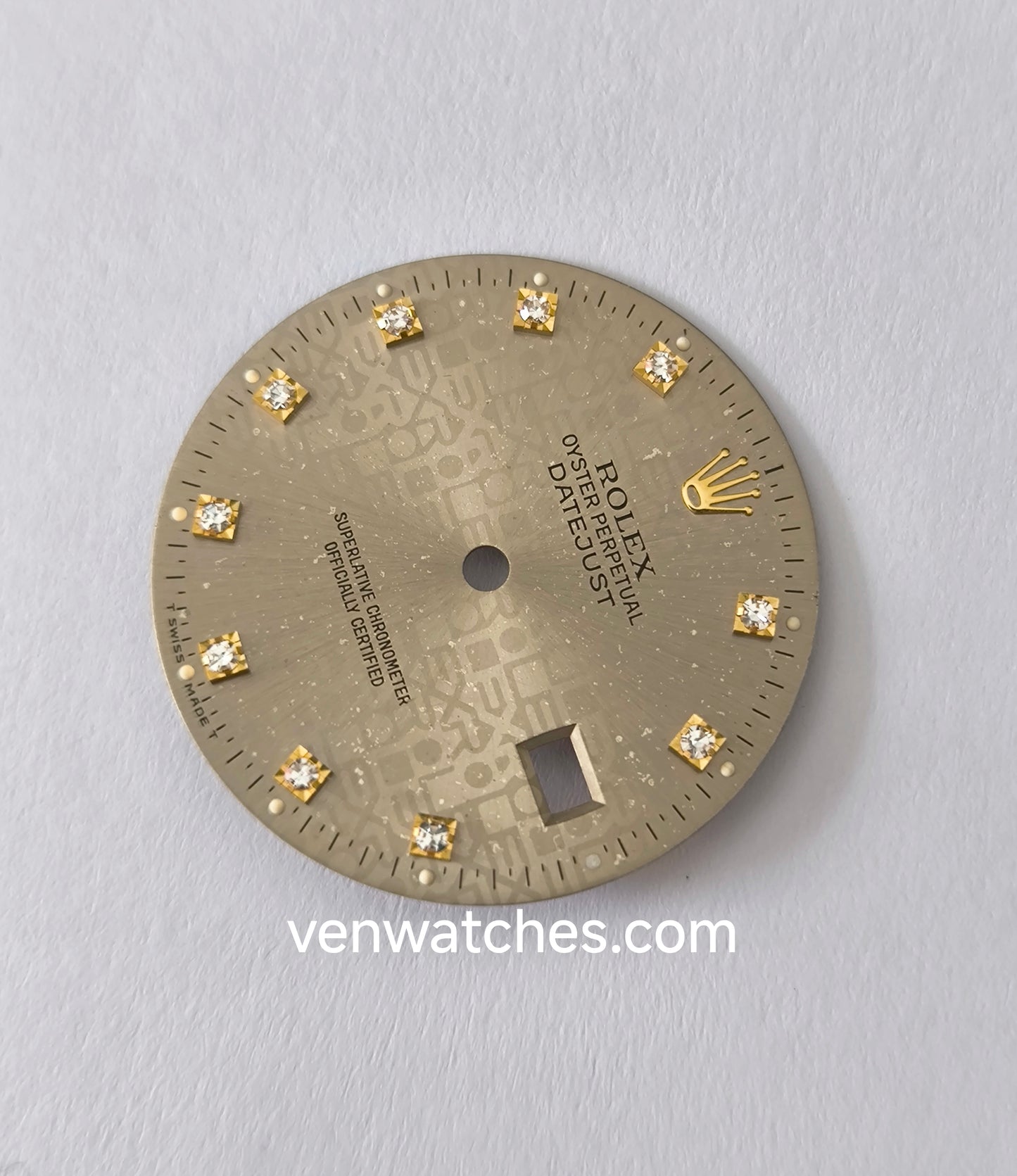 ROLEX Datejust Grey Diamond Dial 27.80mm - Cal. 3035/3135 Ref. 16000/16030/16014/16200/16220/16234