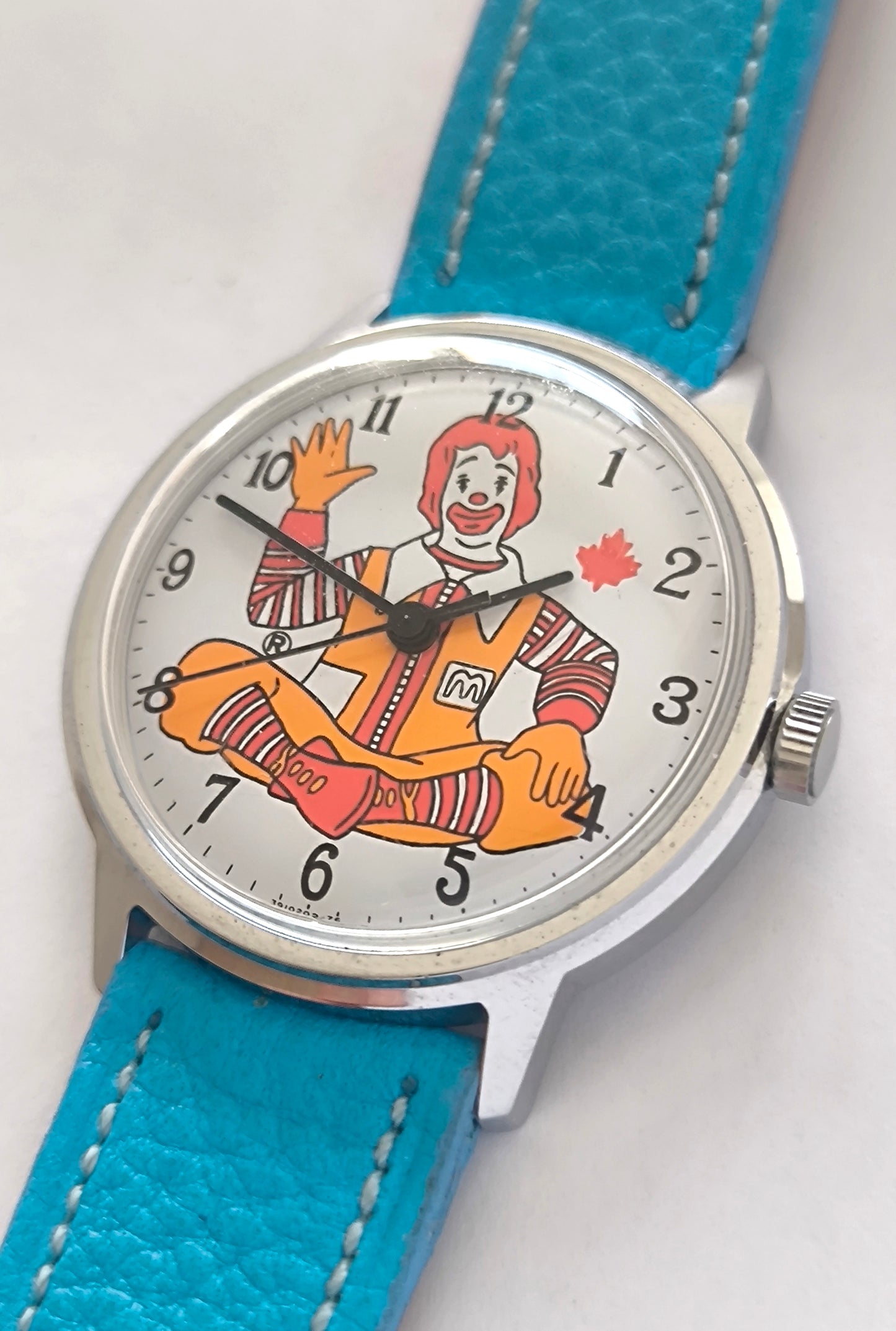 Timex McDonalds Canadian Character Watch 39102 02476 [1976]