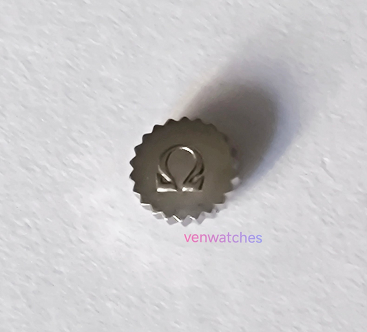 Omega Stainless Steel Crown 4.95mm – Thread 1.20mm