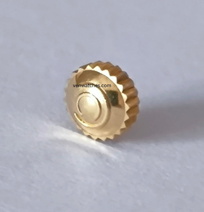 Certina Original Crown 5.00mm Gold - Professional Swiss Watch Crown