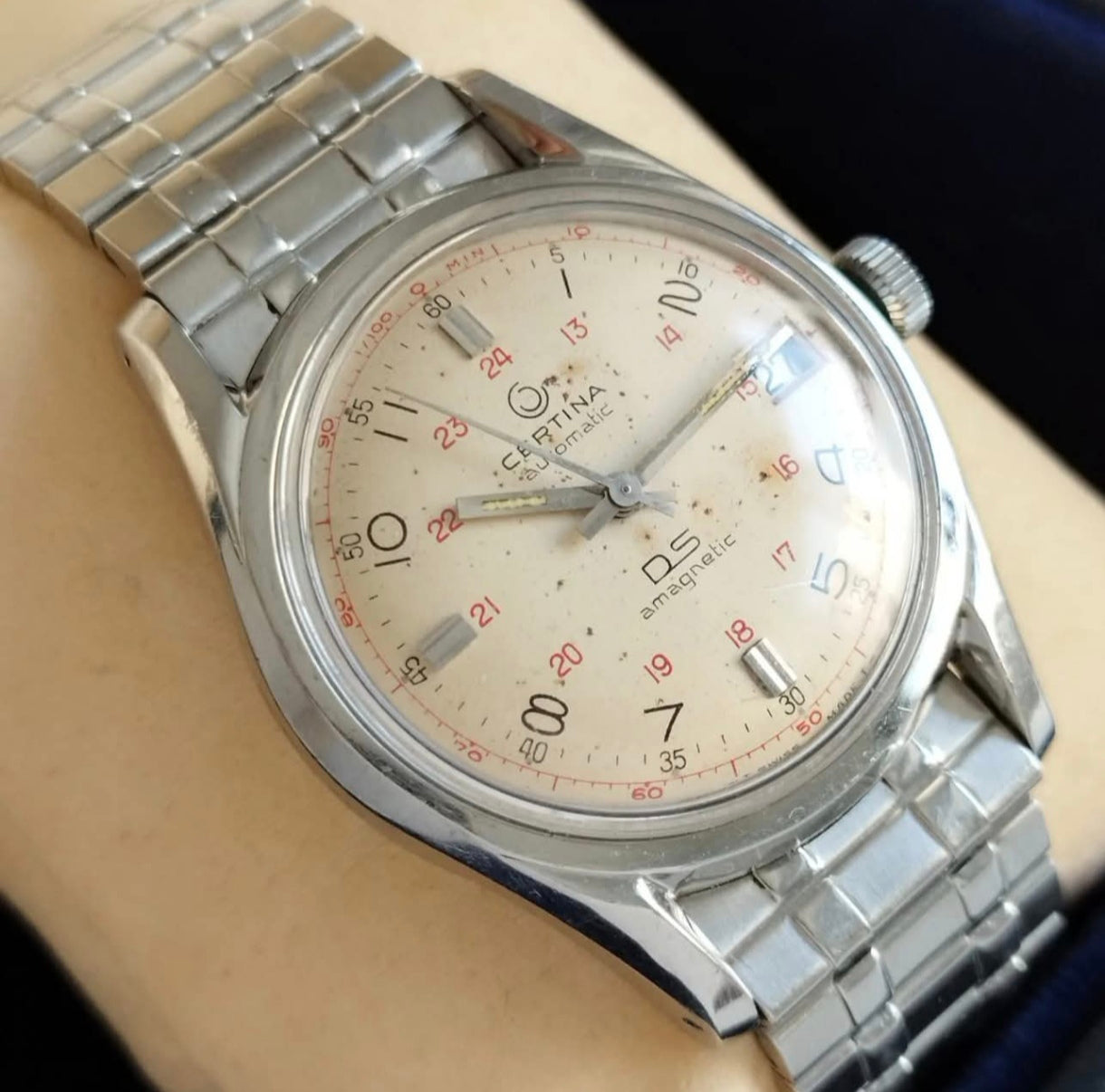 CERTINA DS Amagnetic - Extremely Rare Vintage Swiss Watch with Box