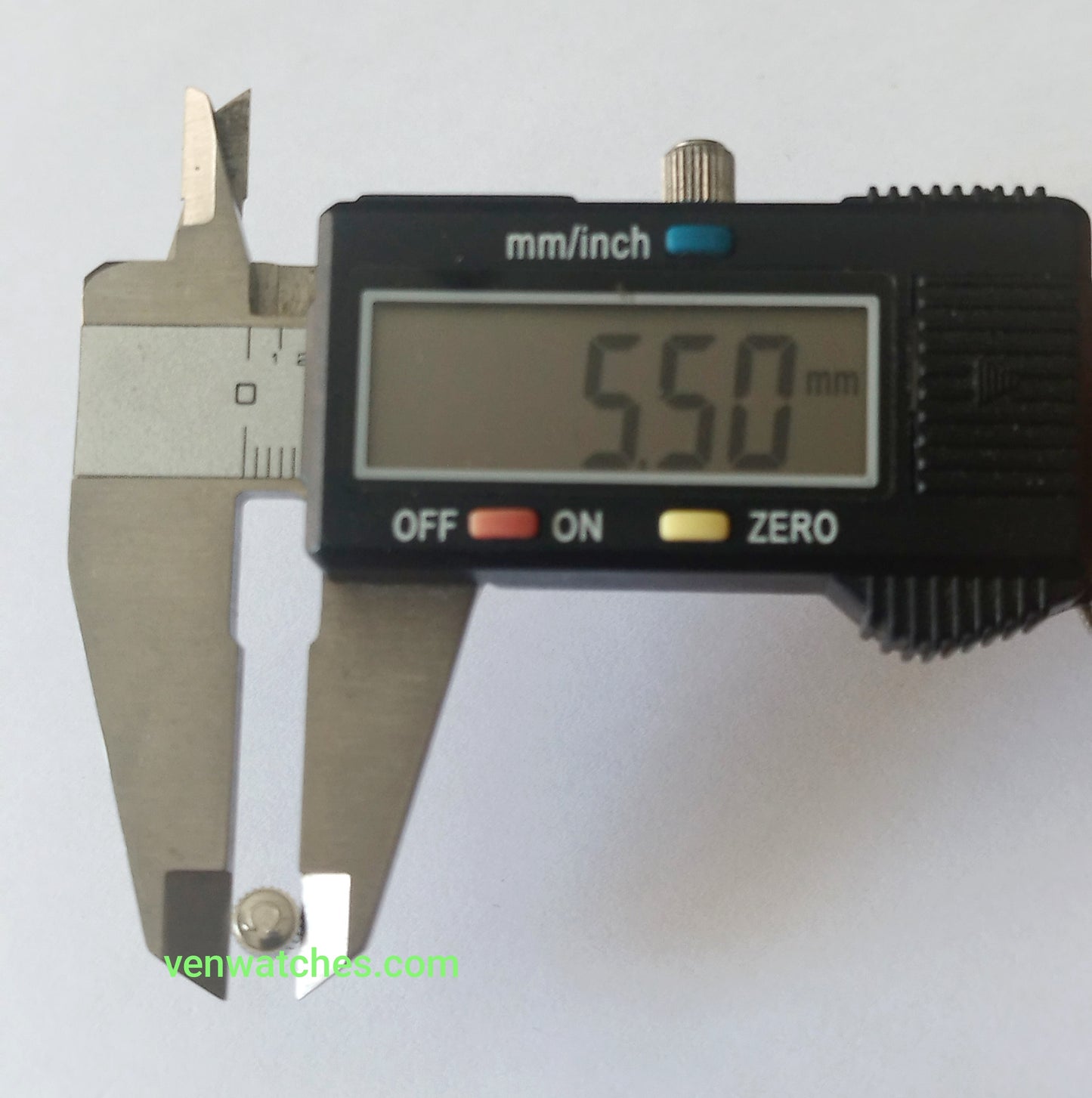 OMEGA Original Crown 5.50mm Stainless Steel - Screw Type Swiss Crown