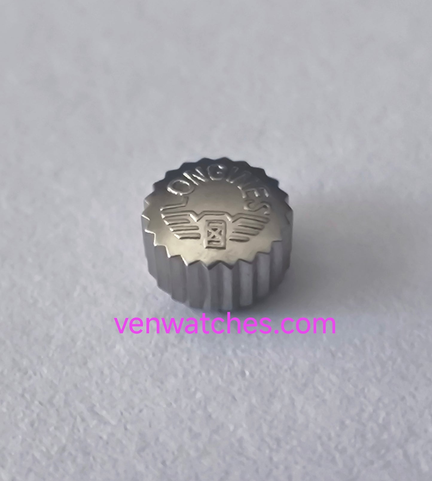 Longines Original Crown 4.95mm Silver Color - Tube 2.00mm Stem 1,00mm