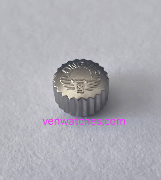 Longines Original Crown 4.95mm Silver Color - Tube 2.00mm Stem 1,00mm