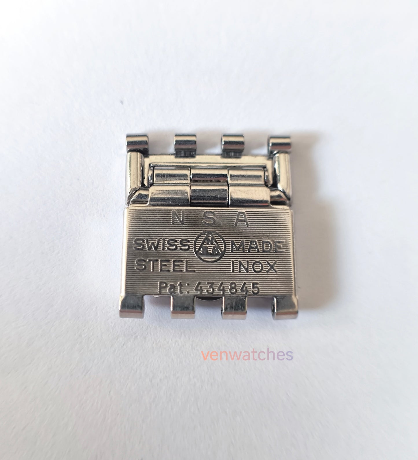 NSA Novavit 18mm Deployant Clasp - Vintage