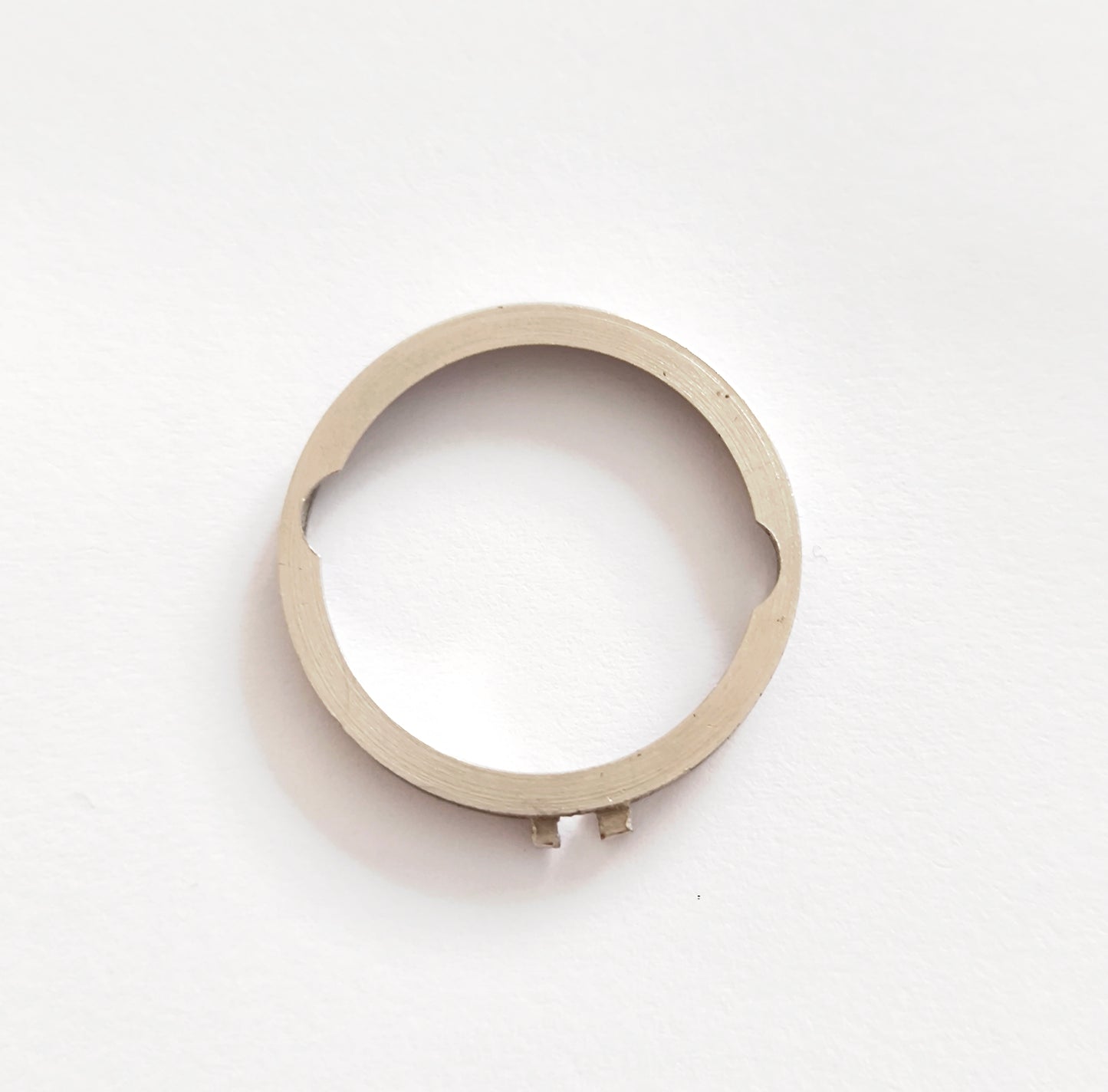 Vintage Certina DS1 Turtle movement ring inner structure and cutouts