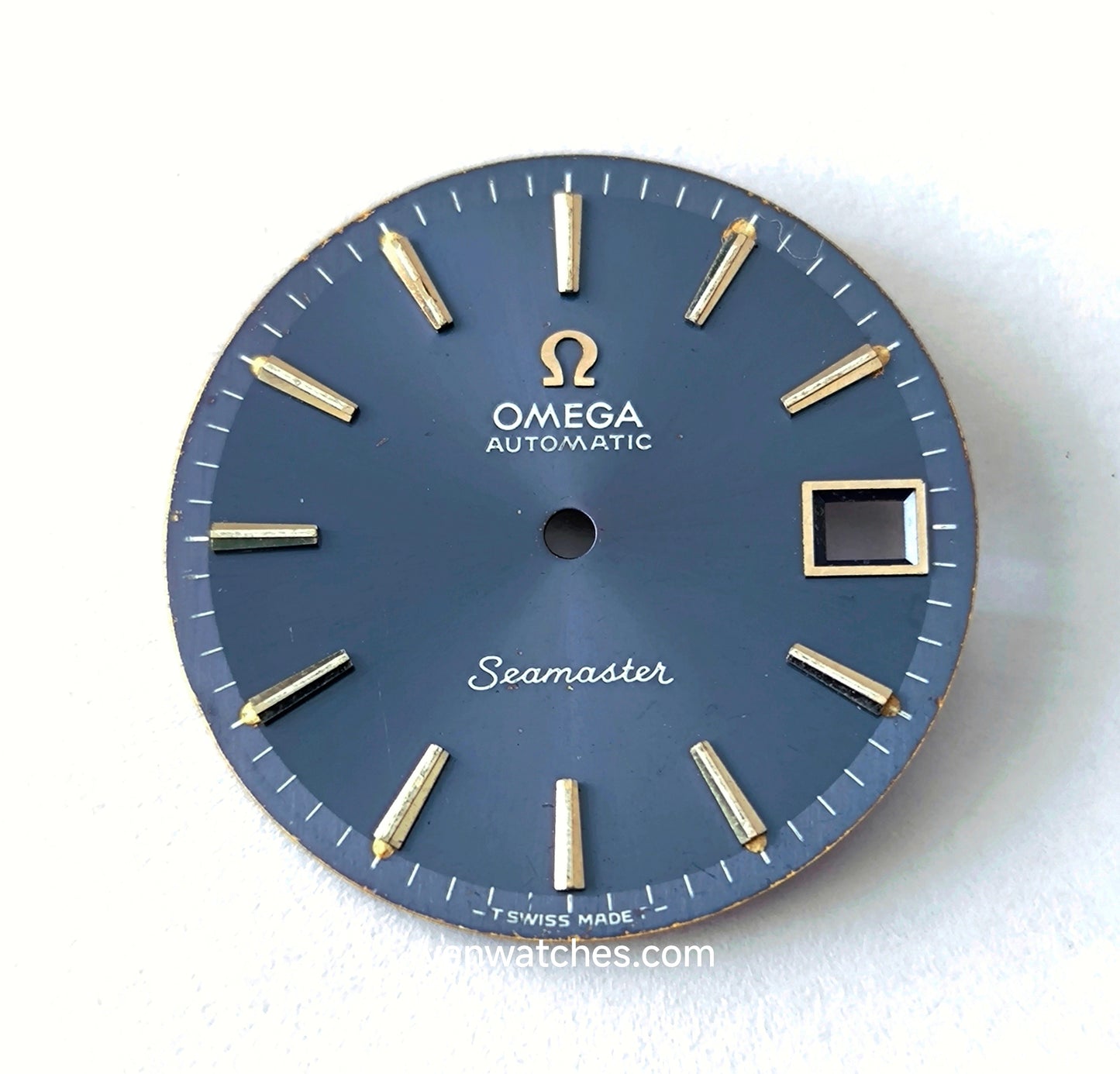 OMEGA Seamaster Blue Sunburst Dial 28.5mm - Vintage Cal. 1012 Automatic
