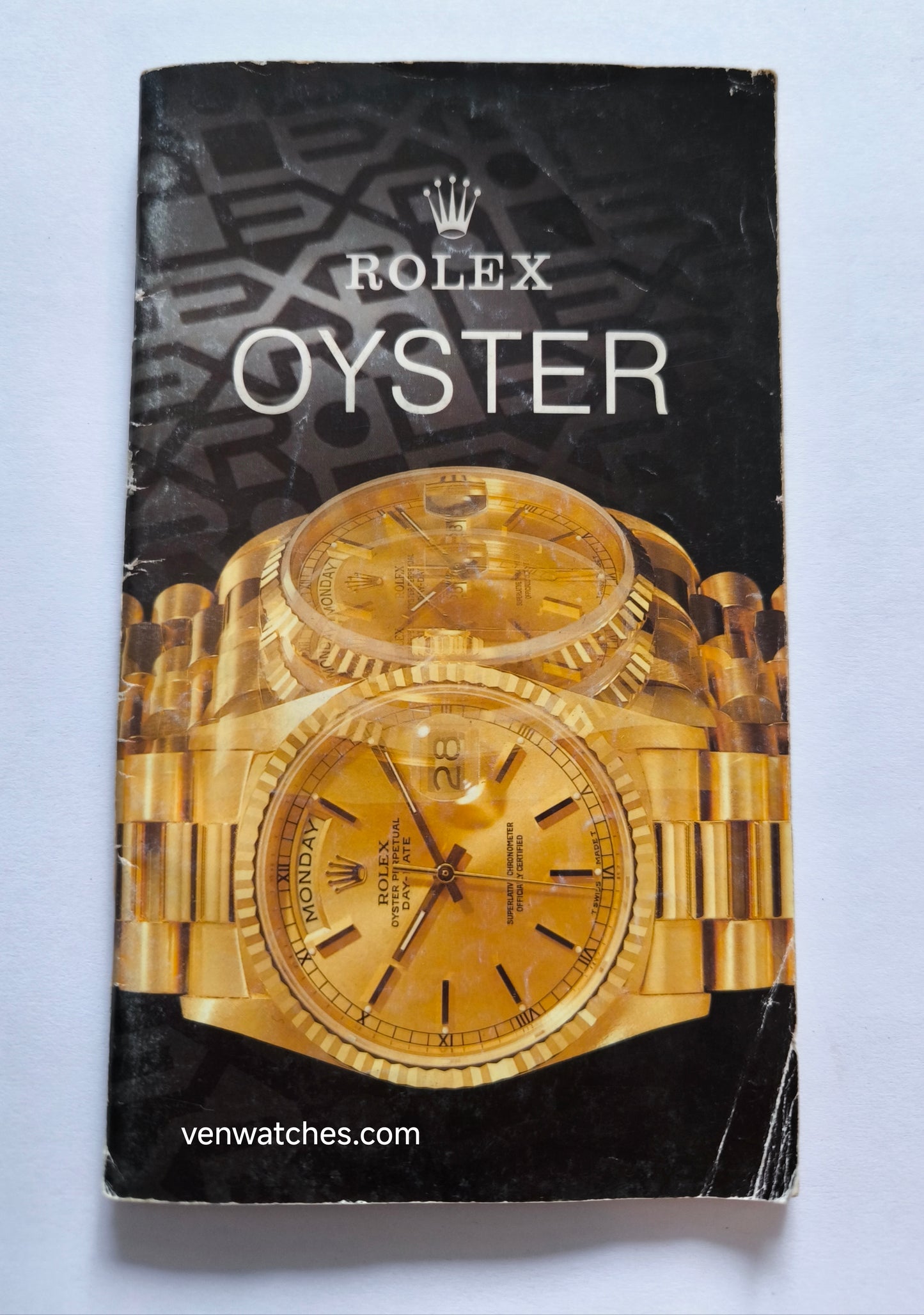 Vintage Rolex Oyster Watch Catalog/Booklet 1990 - Original Collection Guide