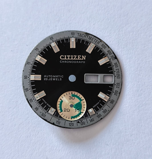 Citizen Chronograph Dial Black 8100A/8110A - Ref. 67-9577
