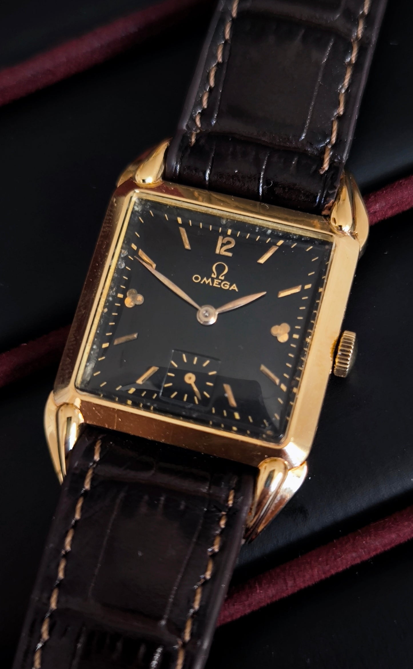 Vintage Omega Art Deco