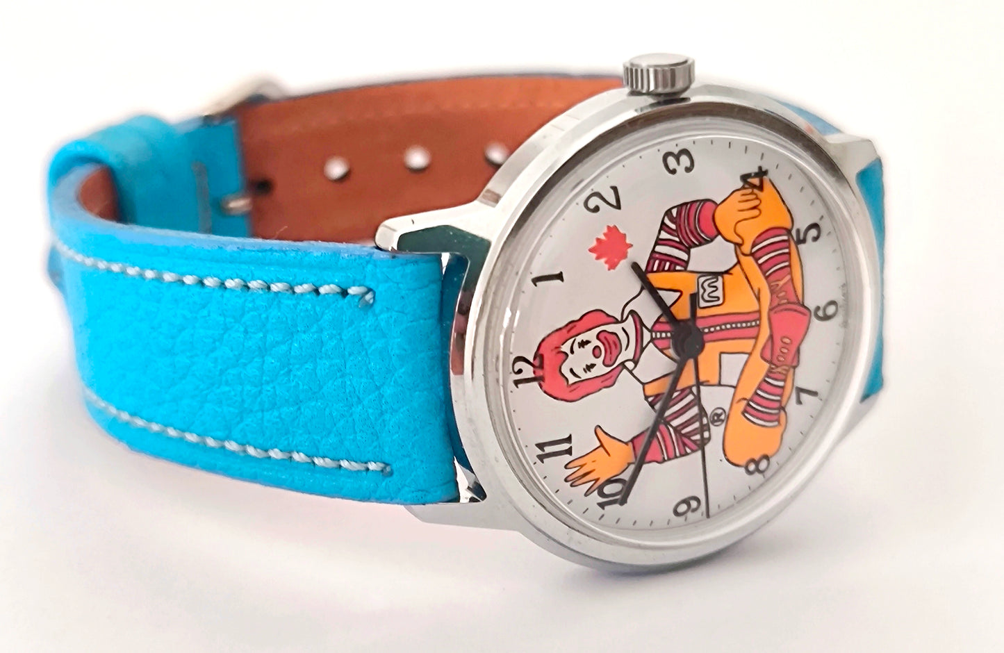 Timex McDonalds Canadian Character Watch 39102 02476 [1976]