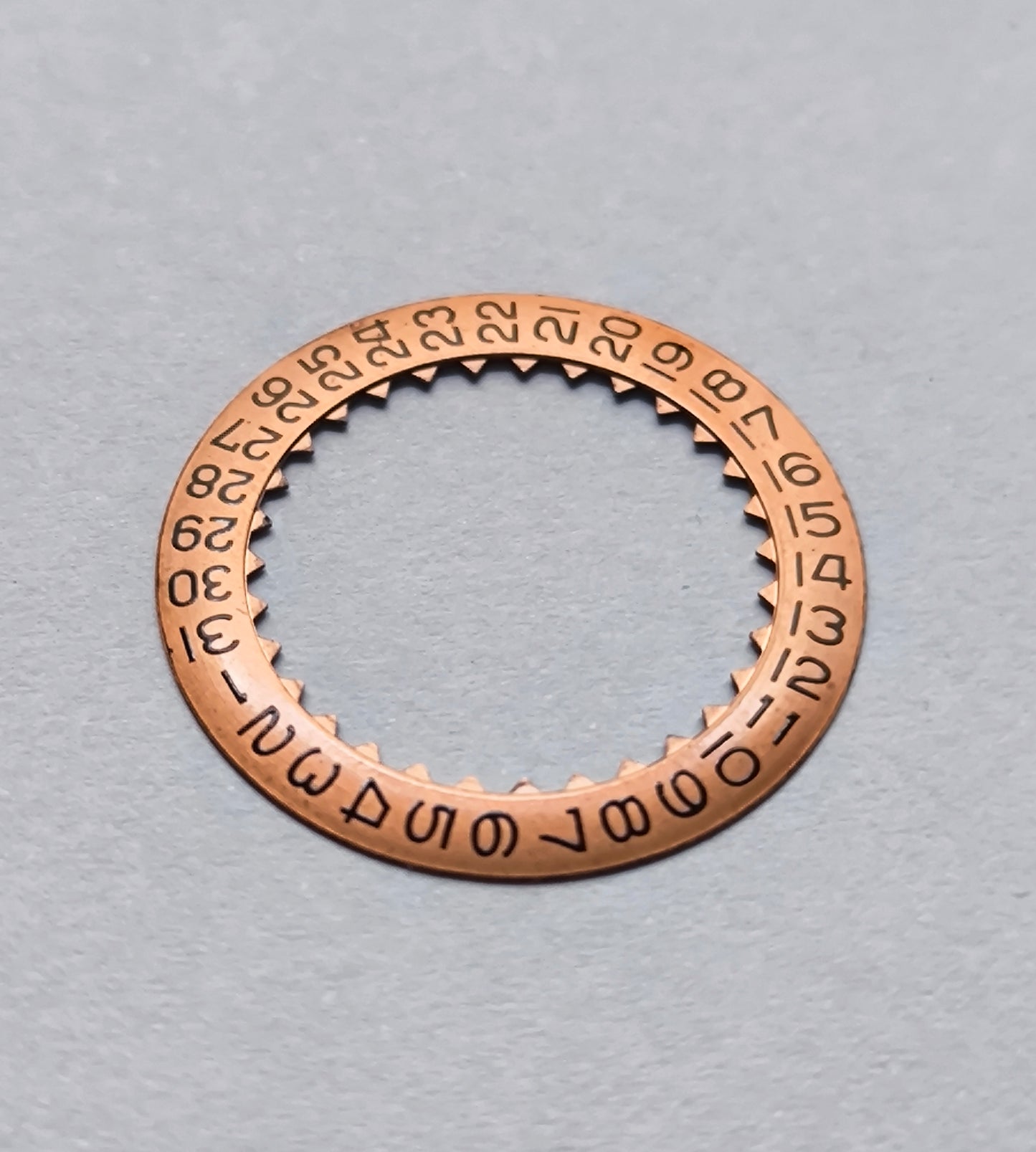 Omega Date Disc 560-1500 - Pink Gold Tone - Cal. 560-613