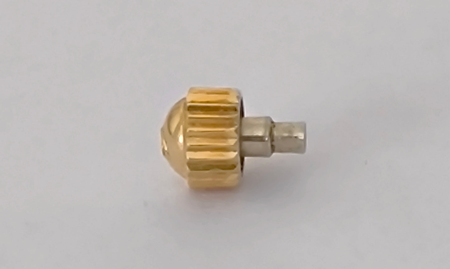 IWC CROWN 3,95mm GOLD COLOR SCREW TYPE