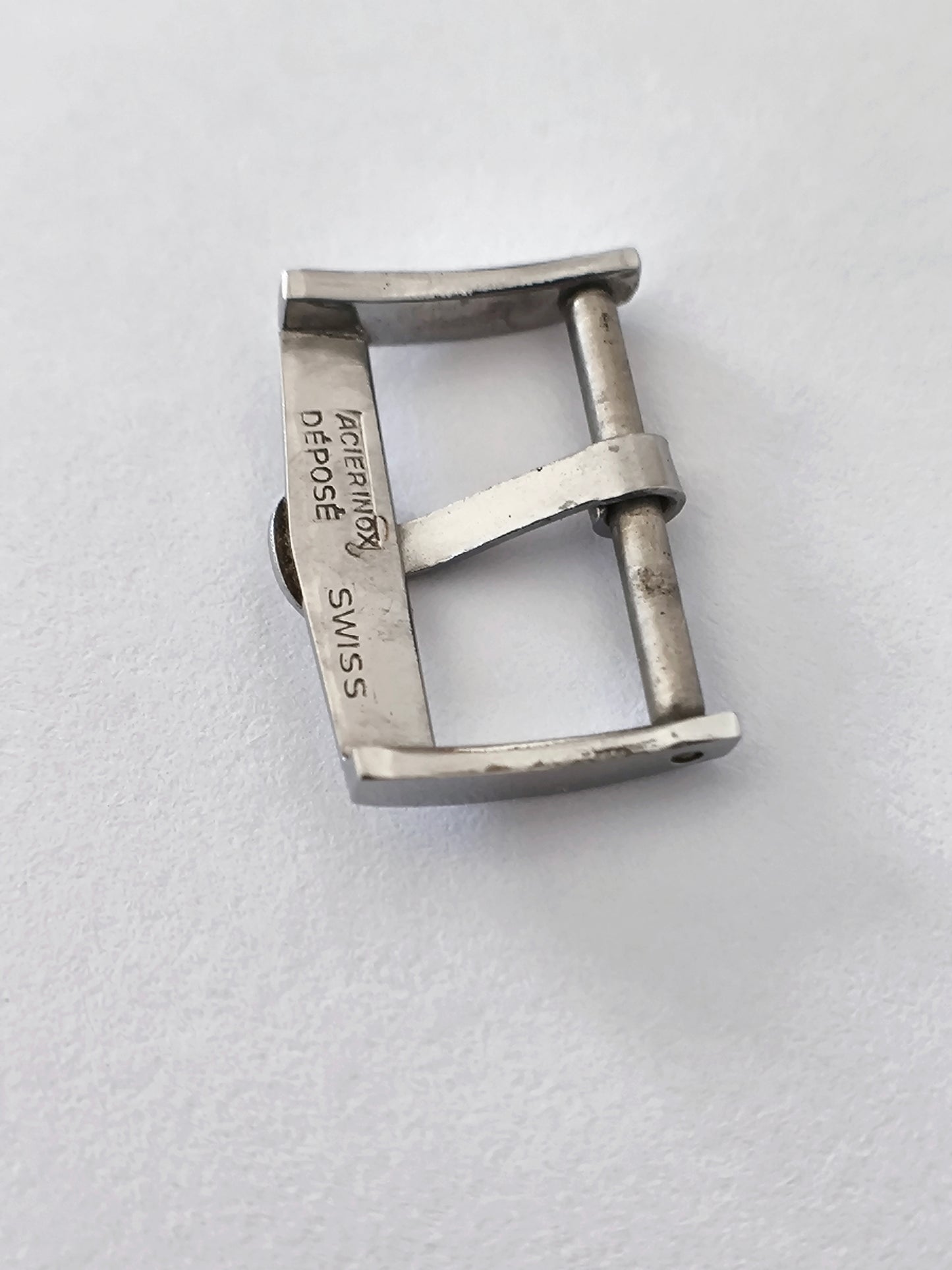 Original OMEGA 16mm Buckle Depose Swiss Acier Inox