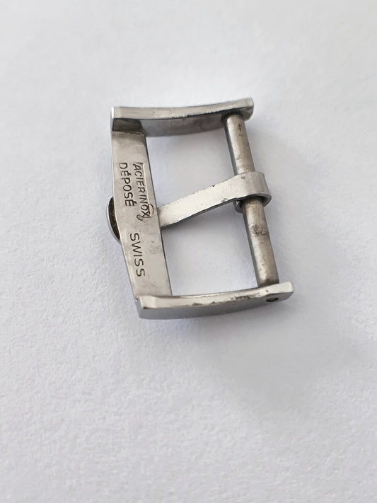 Original OMEGA 16mm Buckle Depose Swiss Acier Inox