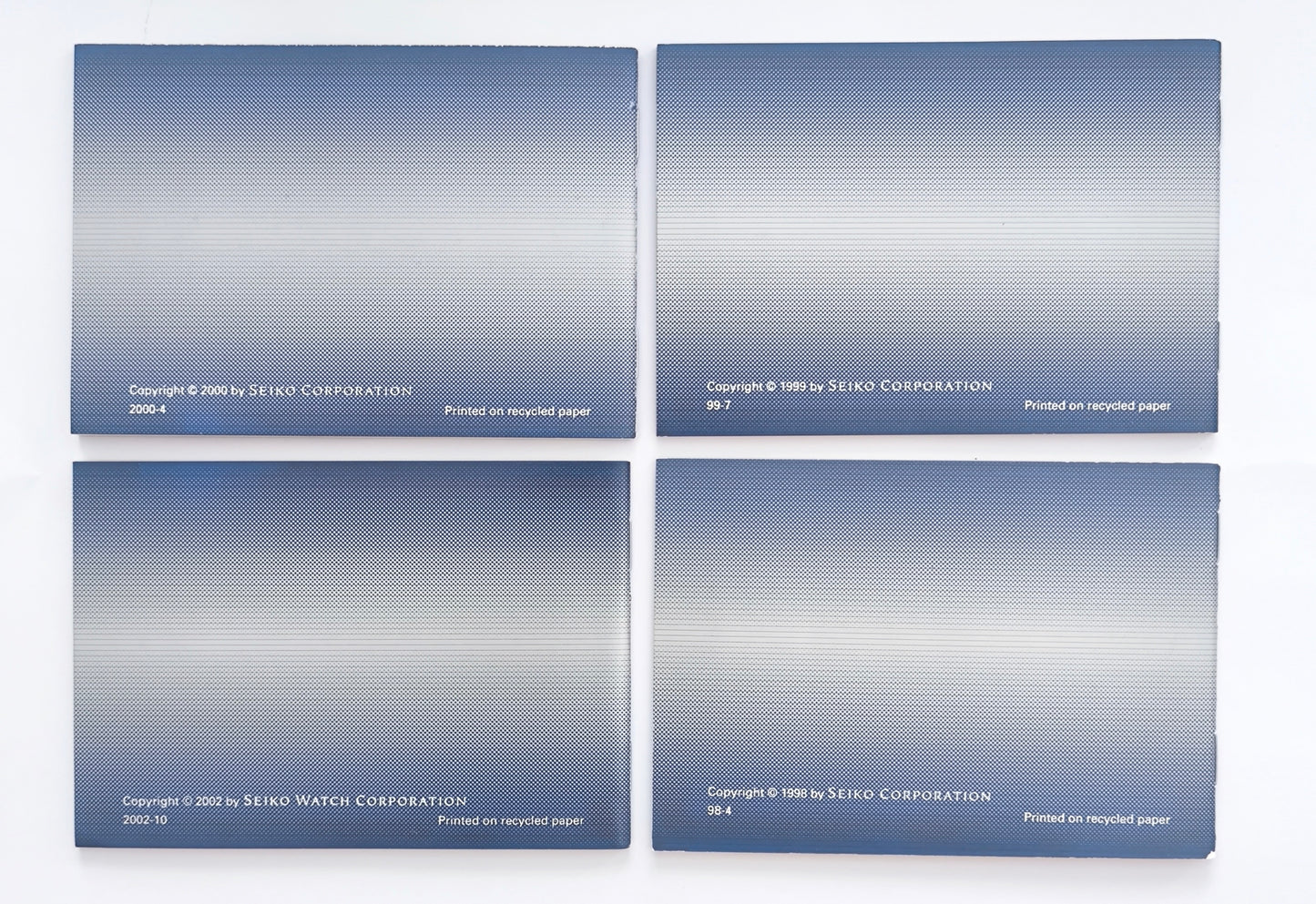 Genuine Seiko Warranty Card & Worldwide Guarantee Booklet