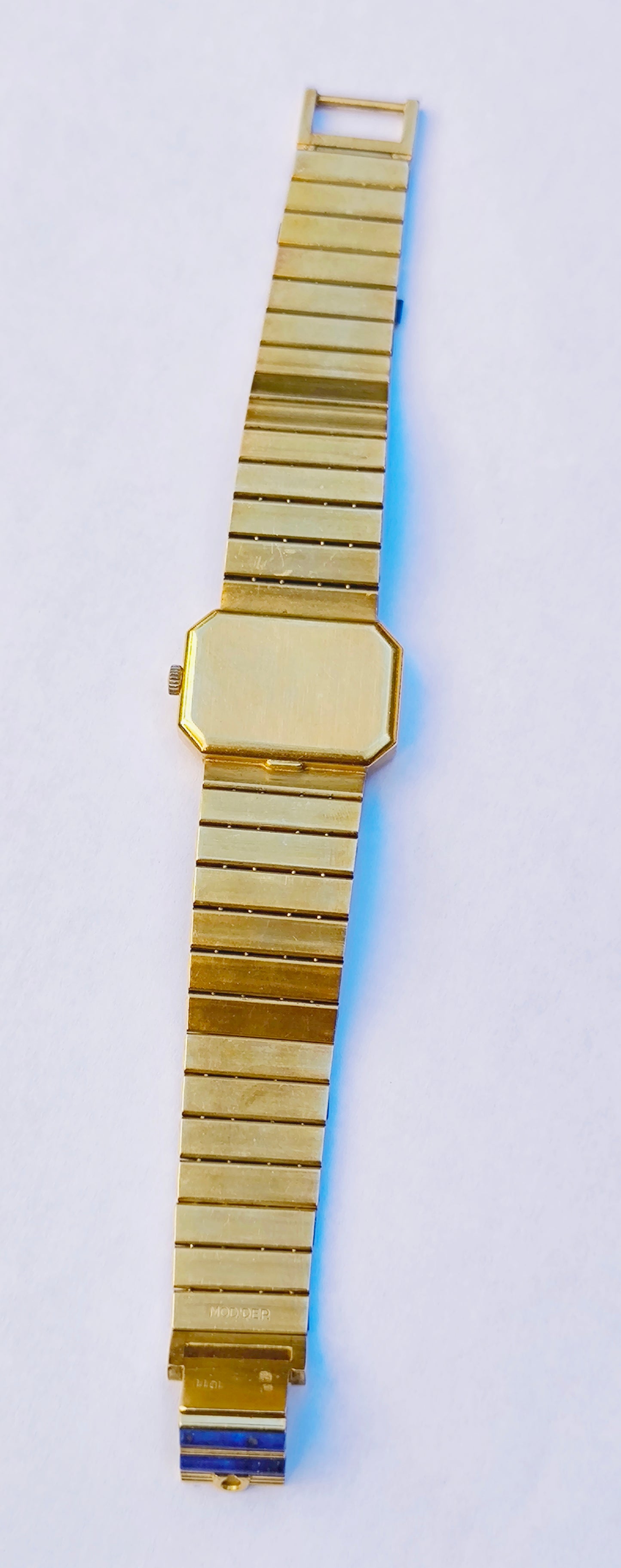 OMEGA 18K Gold Lapis Lazuli  Watch 28mm