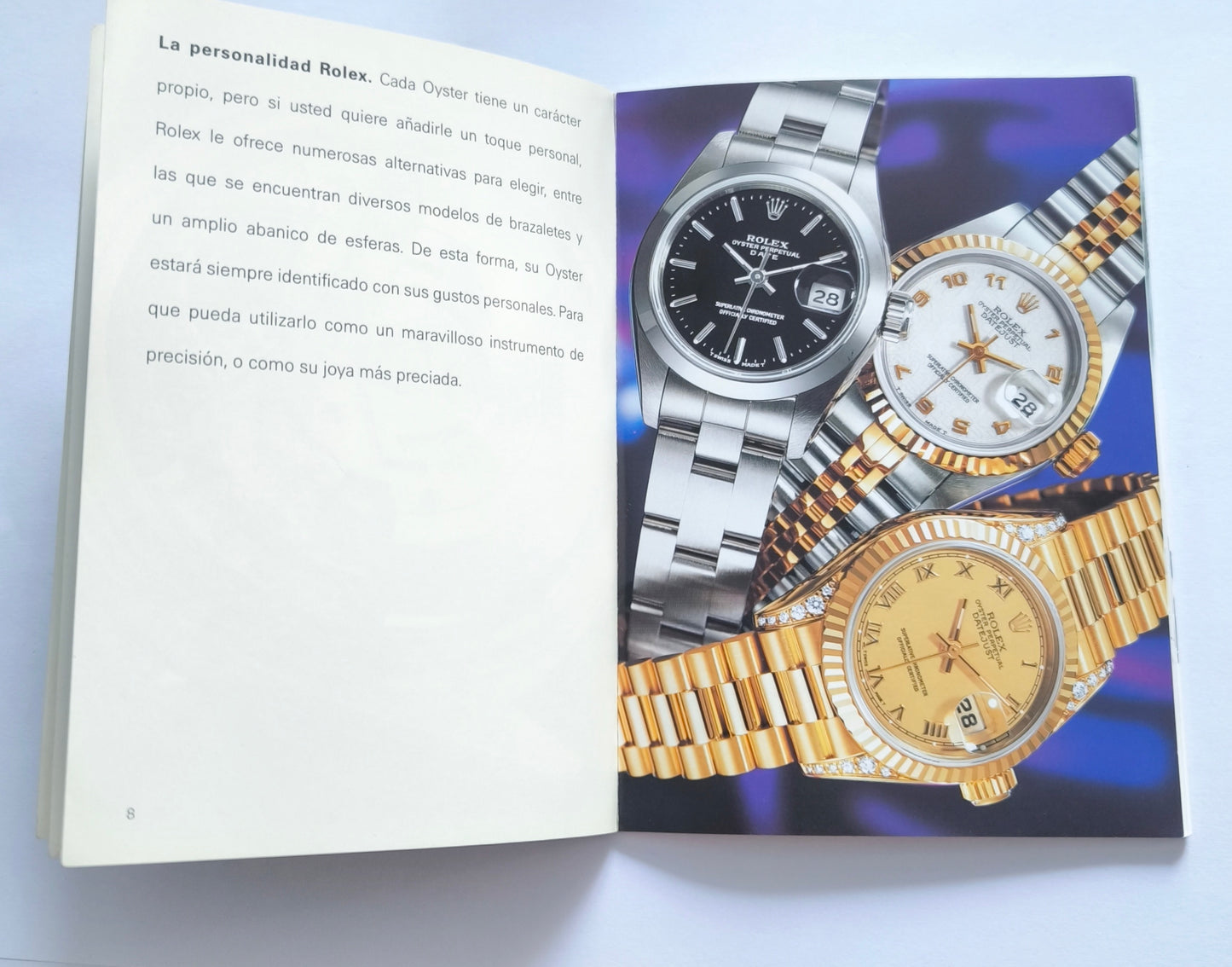 VINTAGE ROLEX OYSTER WATCH CATALOG/BOOKLET 1995