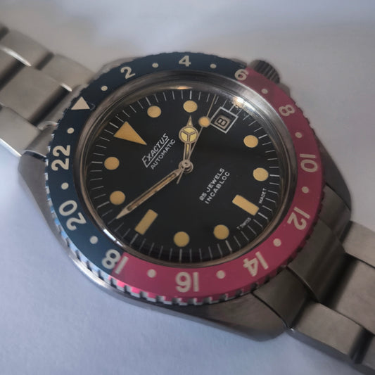 Vintage Exactus Automatic Watch – ETA 2783 – Swiss Made
