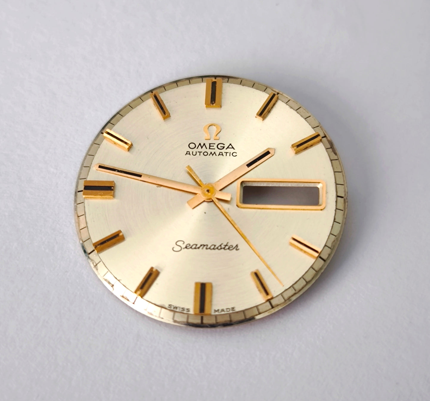 Original Omega Seamaster Dial 29,45mm Cal. 751 / 752 Day-Date with Original Hands