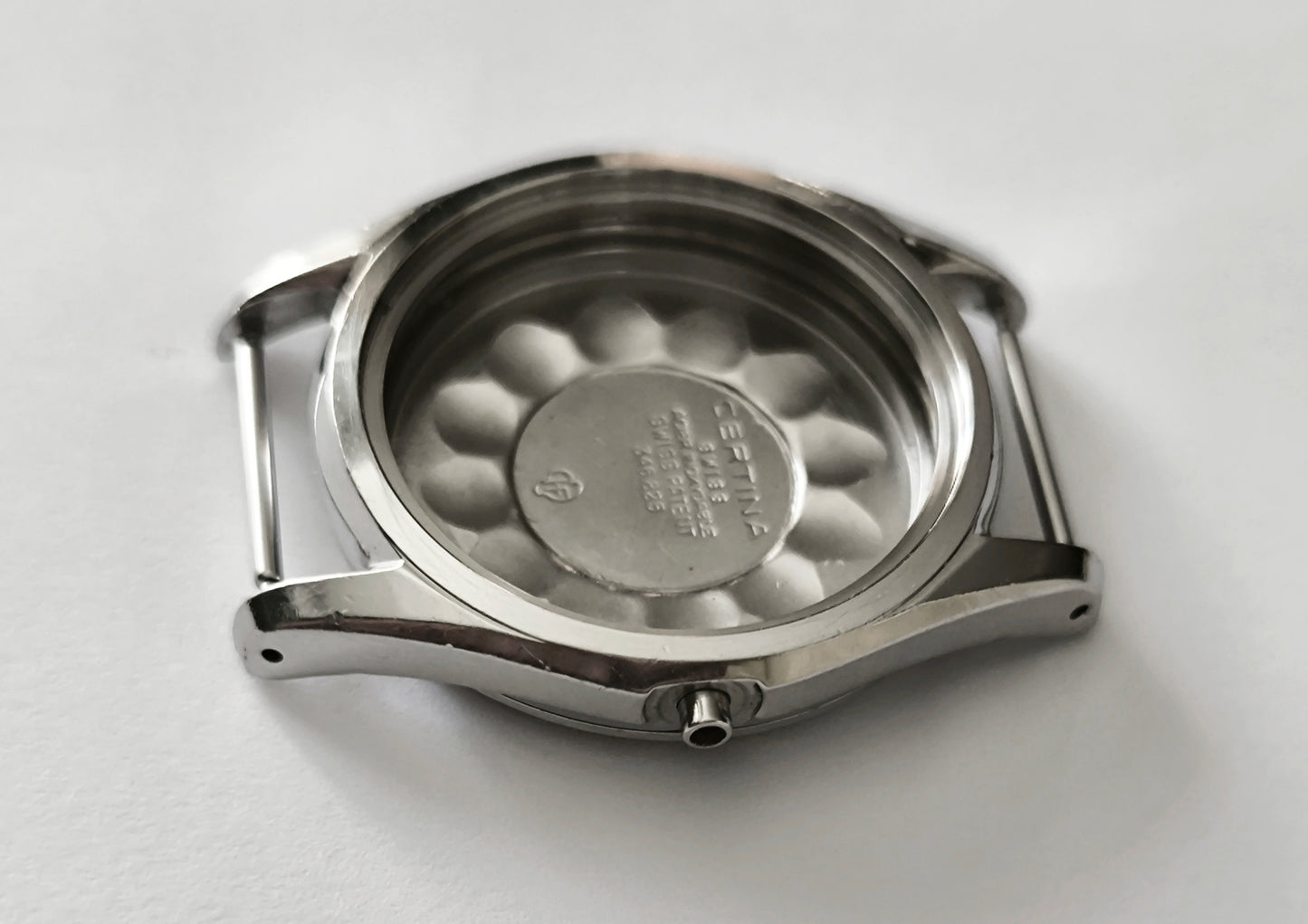 Certina DS1 case interior 346.825 Swiss made inner construction detail
