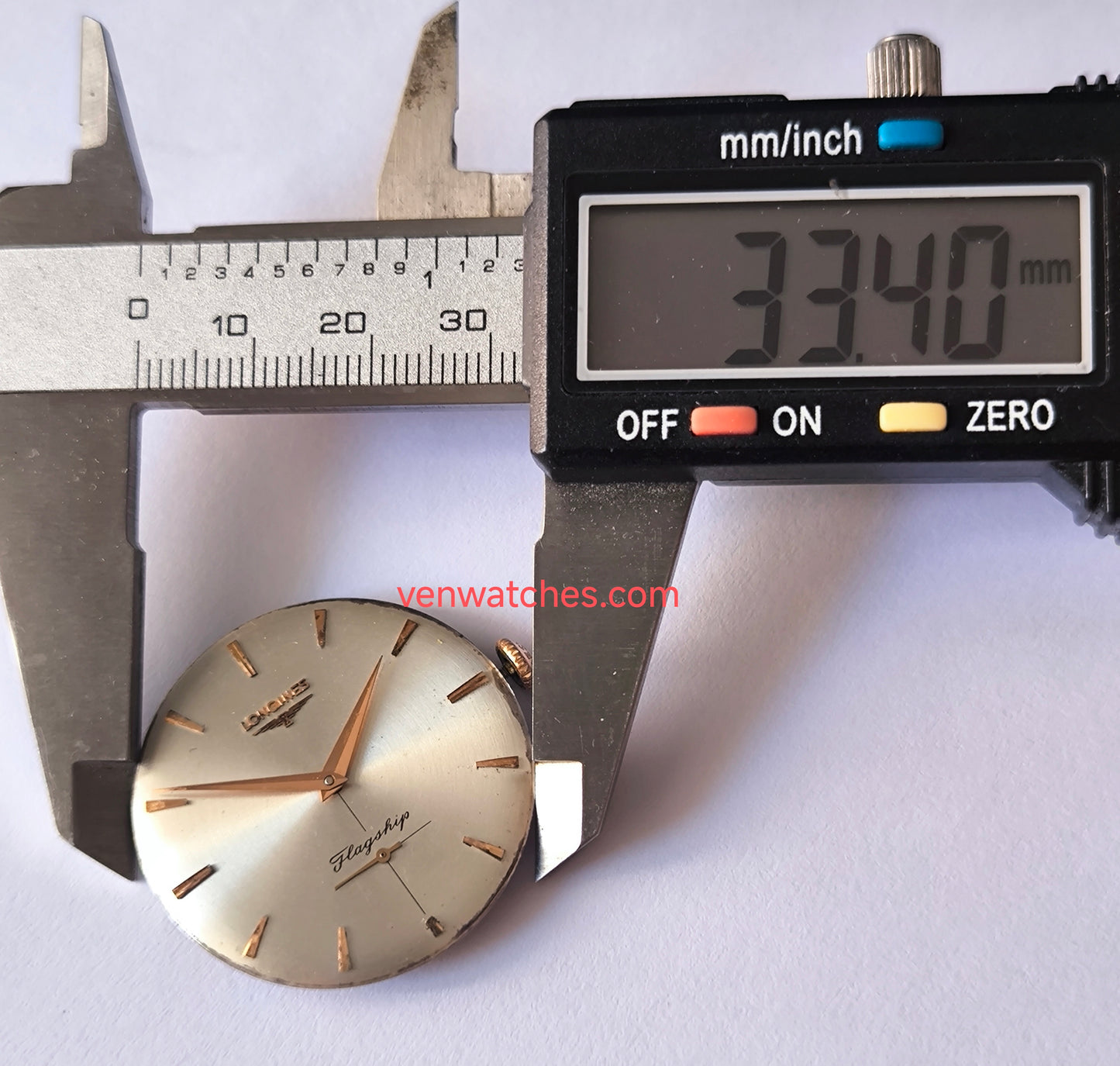 LONGINES Cal. 30L Watch Movement - Dial 33.40mm Swiss Vintage