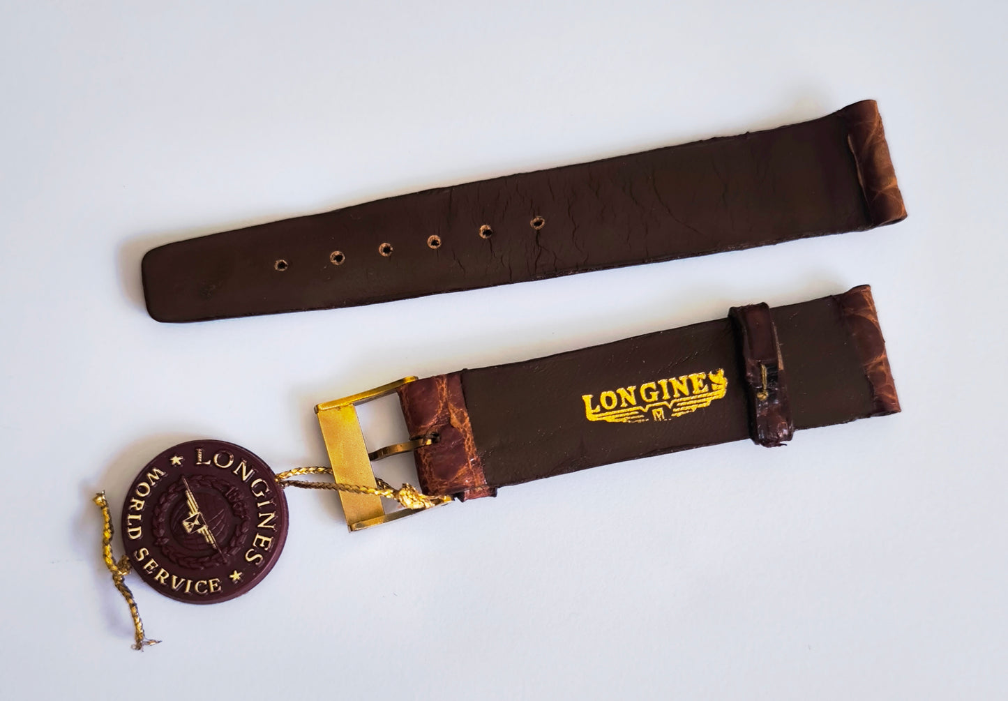 Longines Genuine Leather Strap 18mm NOS
