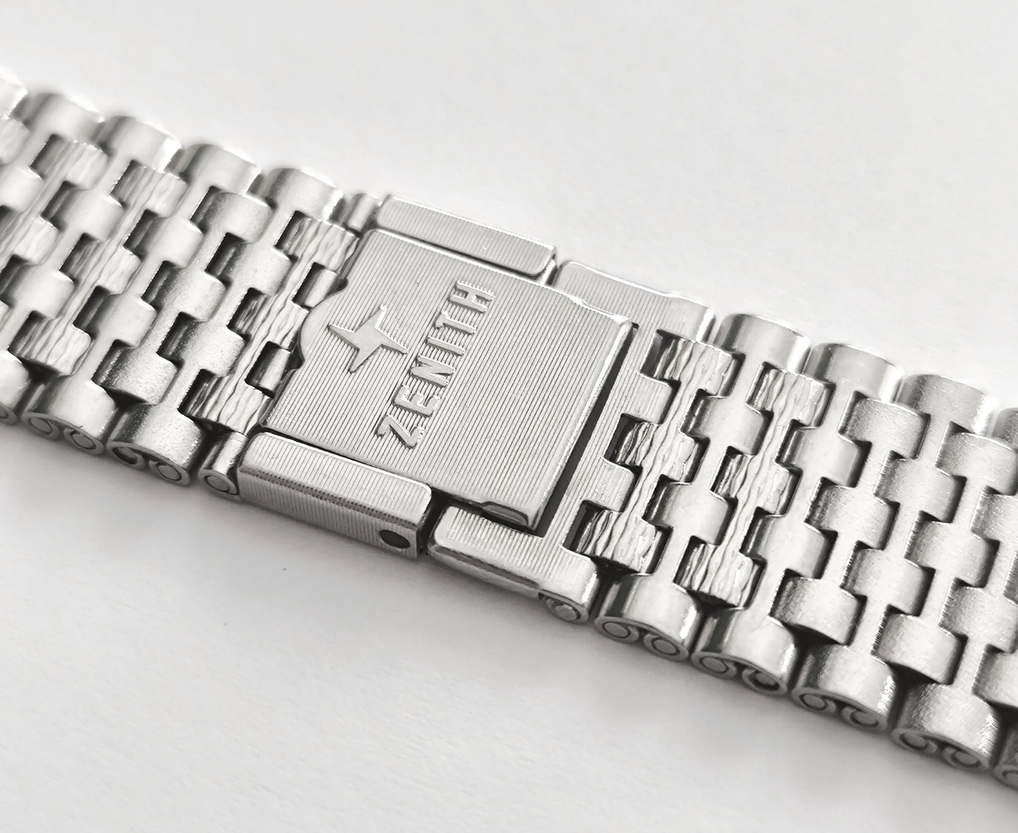 Zenith NSA 20mm Stainless Steel Bracelet 19.8cm Vintage Swiss Made