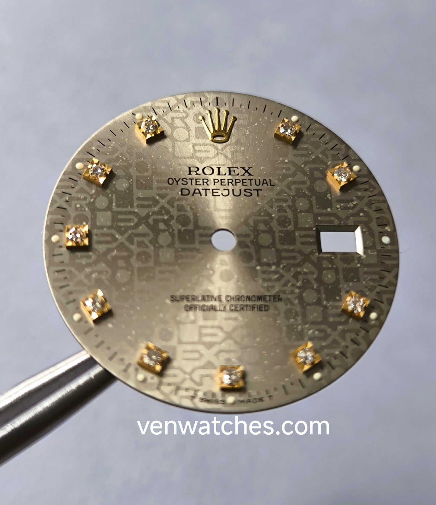 ROLEX Datejust Grey Diamond Dial 27.80mm - Cal. 3035/3135 Ref. 16000/16030/16014/16200/16220/16234