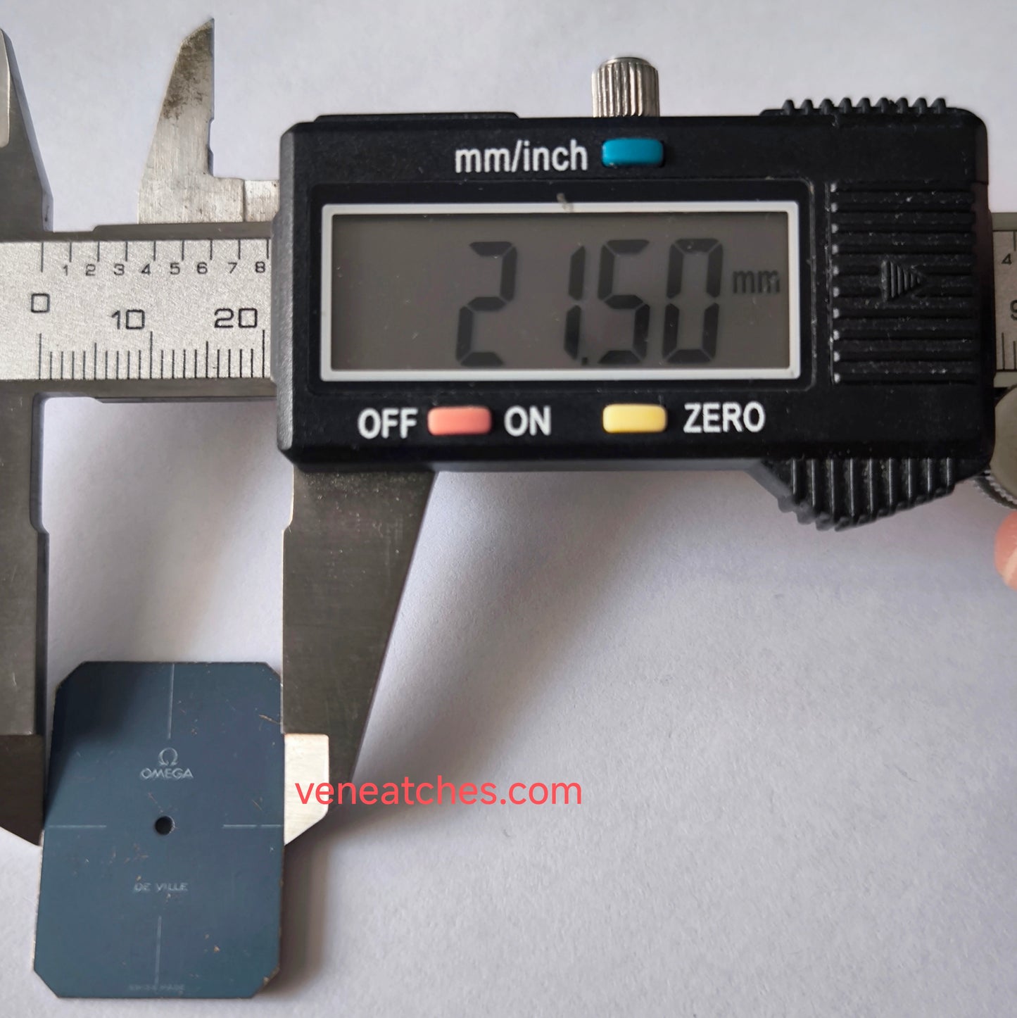 OMEGA De Ville Emerald by Andrew Grima - Vintage Watch Dial 21.5x29.5mm